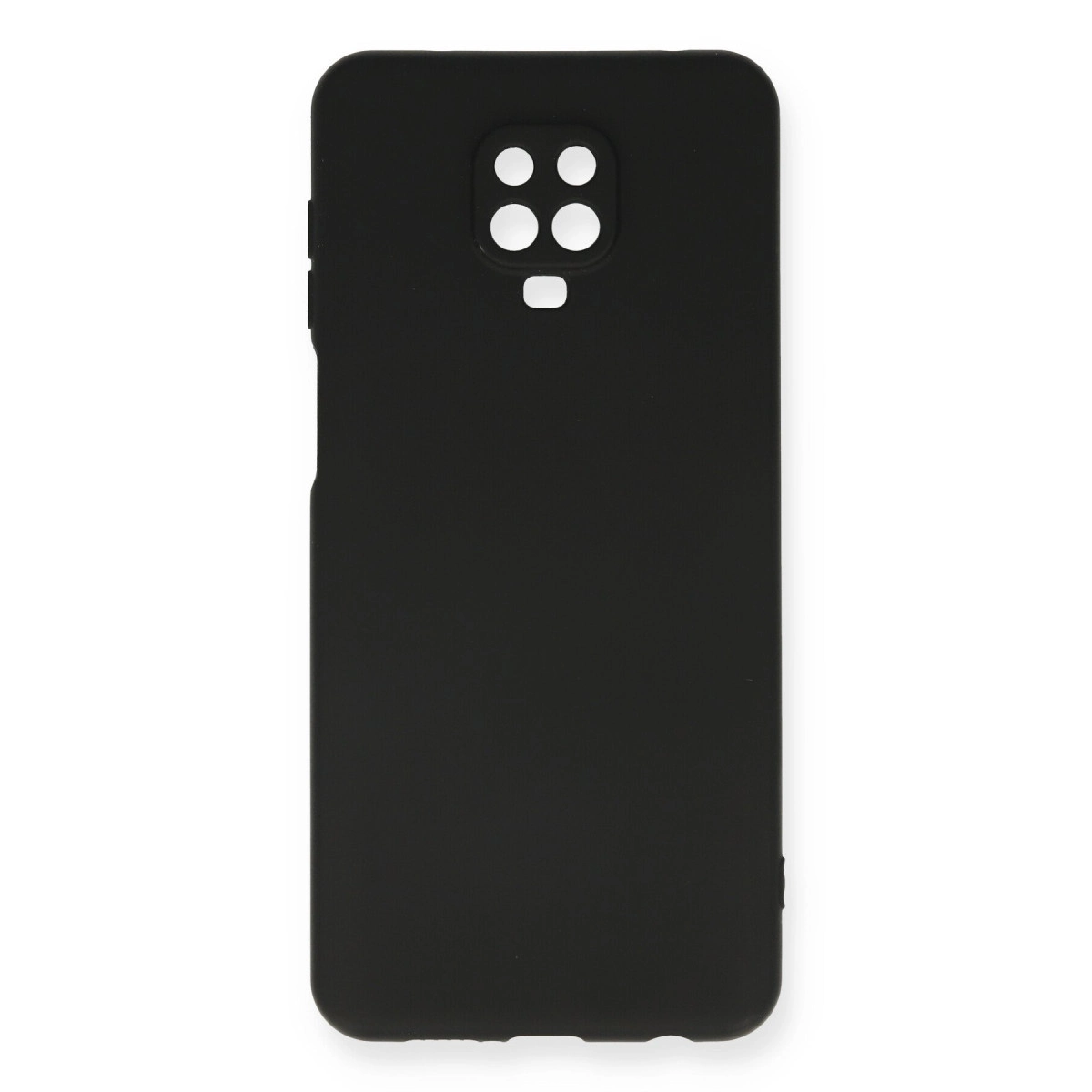 Xiaomi Redmi Note 9 Pro Kılıf Nano İçi Kadife Silikon - Siyah